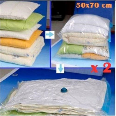 Felji Space Saver Bags Storage Bag Vacuum Seal Organizer Size Small 2 Pack