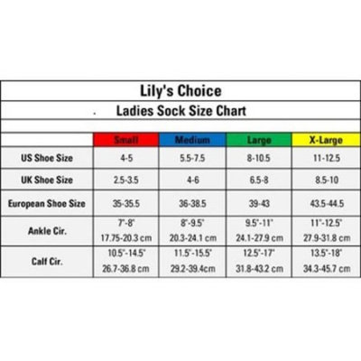 Lily's Choice Microfiber Trouser Sock