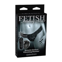 Pipedream Remote Control Vibrating Panties Regular Size, Black