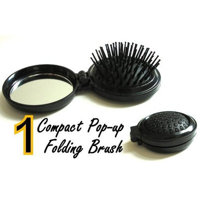 Bulk Buys Pop-up travel hair brush Case Of 24