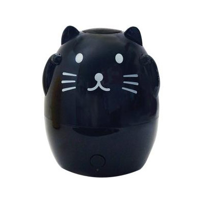 Greenair Kids Aroma Diffuser And Humidifier - Cat - 2n1 Cat Childs Ultrasonic Aromatherapy Diffuser And Humidifier - Place In Kids Room Or With Family When Travel - Water Bottle Adapters (529 3)