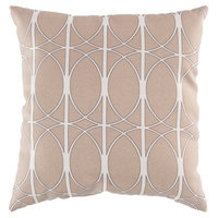 Surya 18 x 18 in. Polyester Decorative Pillow