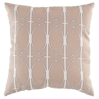 Surya 18 x 18 in. Polyester Decorative Pillow