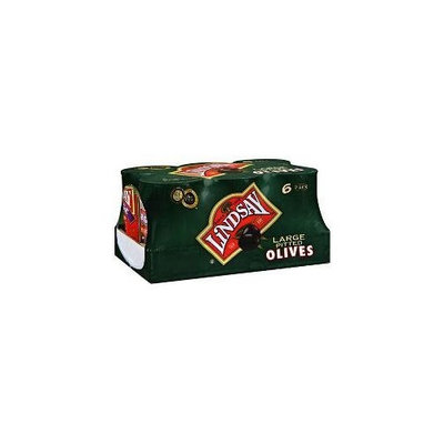 Lindsay Large Pitted Olives - 6/6oz by Lindsay