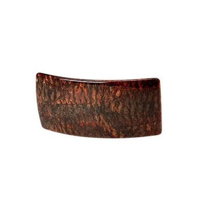 France Luxe Wide Rectangle Barrette - Mojave