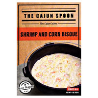 CAJUN SPOON SHRIMP AND CORN BISQUE