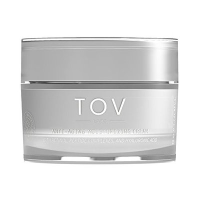 TOV LABS Anti Aging Moisturizing Cream, DAY/NIGHT, with Retinol, Peptide Complexes, and Hyaluronic Acid (50 mL) Vegan