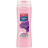 Suave Naturals Body Wash Sweet Pea and Violet 15 oz (Pack of 9)