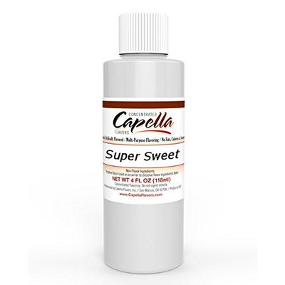 Capella Flavor Drops Super Sweet Concentrated Liquid Sucralose Sweetener 4oz