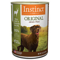 Natures Variety Nature's Variety Instinct Grain-Free Venison Formula Canned Dog Food, 13.2 oz, Case of 6