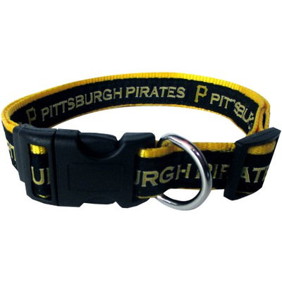 Pets First MLB Pittsburgh Pirates Pet Collar