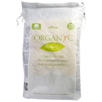 Organyc, Organic Beauty Cotton Balls, 100 Pieces