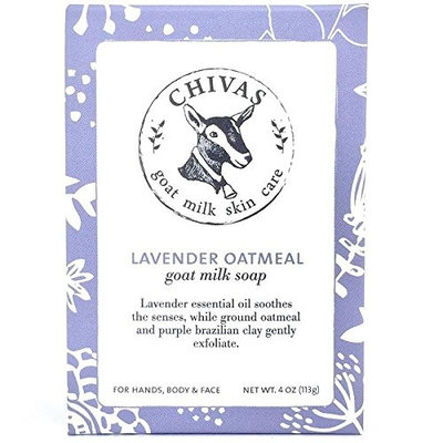 Chivas Lavender Oatmeal Goat Milk Soap - 4 oz