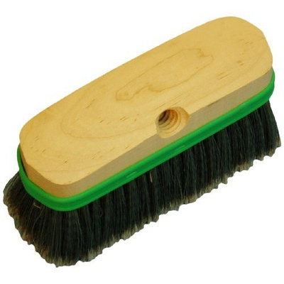 Zephyr 41010 Grey Plastic Flagged Truck Brush, 10