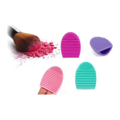Yphone New Silicone Cosmetic Makeup Finger Glove Brush Cleaner