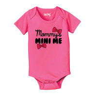 Mommy's Mini Me Cute Baby One Piece Infant Bodysuit Mother's Day