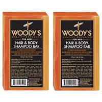 Woody's Hair & Body Shampoo Bar, 8 oz.