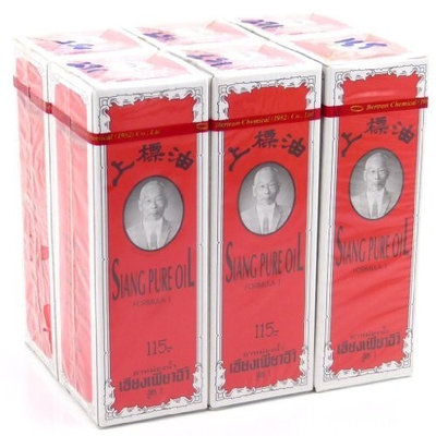 Siang Pure Oil Original Red Formula 25ml (Pack of 6)