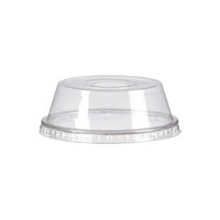 Packnwood 210GKLSMOOD Grease Resistant Dome Lid Clear