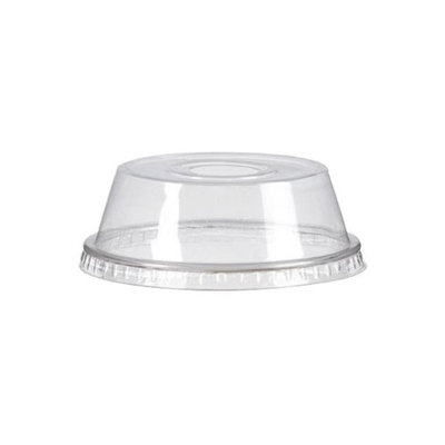 Packnwood 210GKLSMOOD Grease Resistant Dome Lid Clear