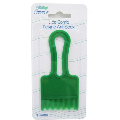 Symak Sales Co 2 Lice Combs Head Pet Flea Hair Plastic Treatment Rid Fast Terminator Brush Nit
