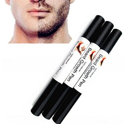 Beard Growth Pen, Hatop Men Liquid Beard Growth Pen Fast Enhance Facial Whiskers Nutrition Moustache