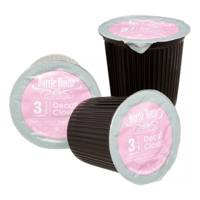 Barrie House Decaf Coffee Single Serve Cups for Keurig K cup Brewer, 24 Count