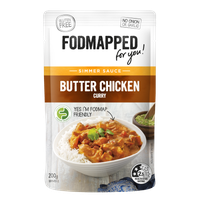 Fodmapped Foods Llc Butter Chicken Curry Simmer Sauce