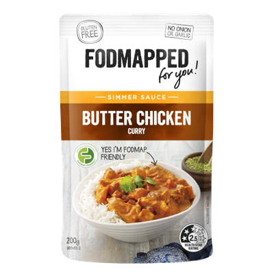 Fodmapped Foods Llc Butter Chicken Curry Simmer Sauce