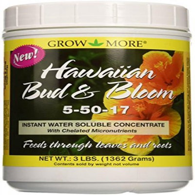 GROW MORE HAWAIIAN BUD 5-50-17 6/3LB