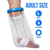 Waterproof Cast Cover for Shower & Bath - Adult Leg.