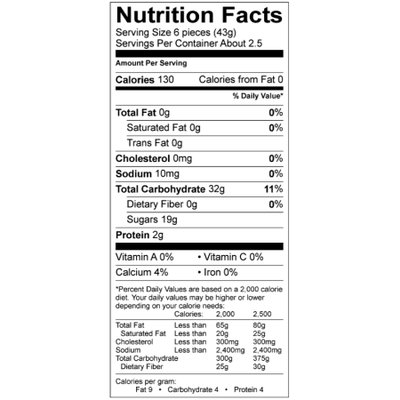 Ferrara Candy Company Sathers Gummello Apple Rings Gummy Candy, 3.75 Ounce Bag