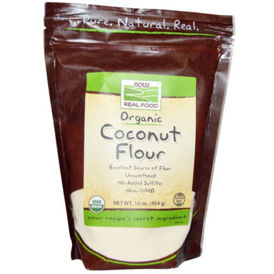 Now Foods, Organic Coconut Flour, 16 oz(pack of 6)