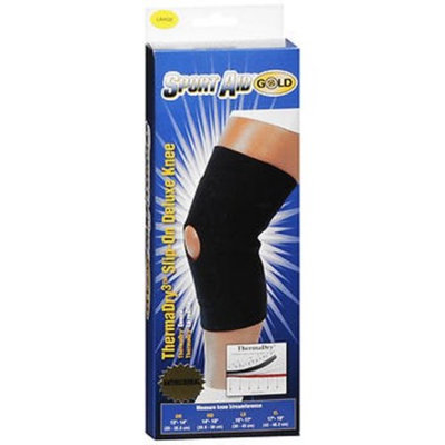 Sport Aid Gold ThermaDry3 Slip-On Deluxe Knee Brace Large - 1 ea.