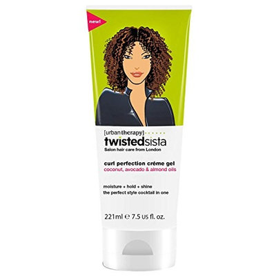 Twisted Sista Curl Perfection Creme Gel Coconut Avocado Formula, 7.5 Ounce