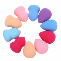Fabal 10pcs Pro Beauty Makeup Blender Foundation Puff Multi Shape Sponges New