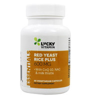 LuckyVitamin - Red Yeast Rice Plus 600 mg. - 60 Vegetarian Capsules