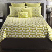 Hallmart Collectibles Mod Citron Bedding Collection