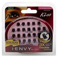 Kiss I Envy Trio Ultra Black Medium 26 Trio Lashes (3 Pack)