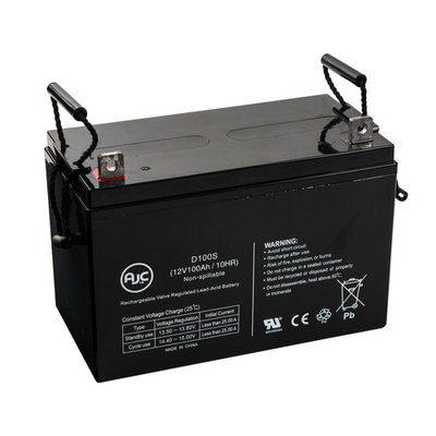 Pride Wrangler PMV 600 12V 100Ah Wheelchair Battery - This is an AJC Brand® Replacement