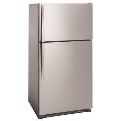 Whirlpool 20.7 Cu. Ft. Top Freezer Refrigerator - Stainless Steel