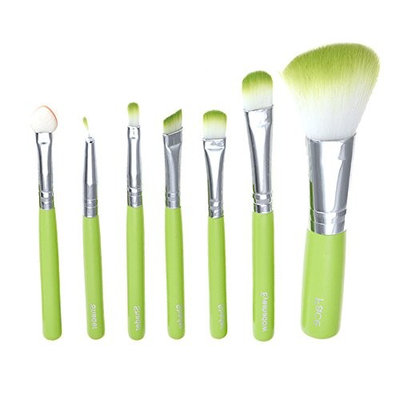 Exteren 7PCS Cosmetic Makeup Brush, Face Eye Shadow Eyeliner Foundation Blush Lip Powder Liquid Brush