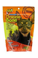 Fido Naturals Doozie Bone - Dental Care Dog Treat, Salmon Flavored, 21ct (Mini Treats)