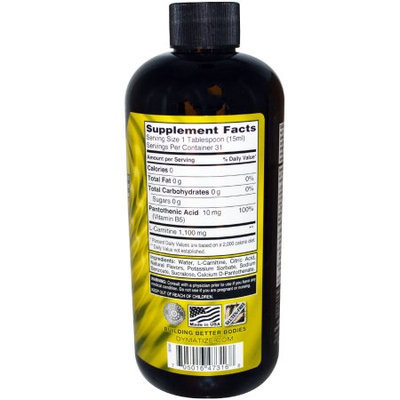Dymatize Liquid L-Carnitine Lemonade 16 fl oz