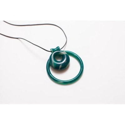Dr. Bloom's Chewable Jewels Bracelet and Necklace with Circle Slide, Amber Twilight