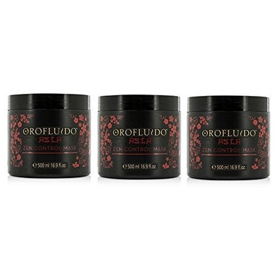 Orofluido Asia Zen Control Mask 16.9 oz/500 ml (Pack of 3)