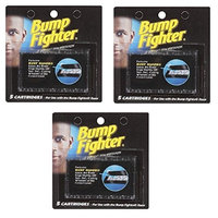 Bump Fighter Refill Cartridge Blades 5 Ct Each (3 Packs) + FREE Schick Slim Twin ST for Sensitive Skin