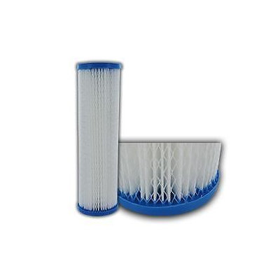 Premier 20 Polyester Pleated water filter cartridges 2.5 x 9.875 1 Micron