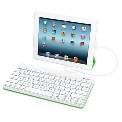 Logitech Wired Keyboard for Apple iPad, 30-Pin Connector