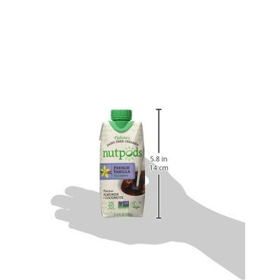 nutpods Unsweetened Dairy-free Coffee Creamer, 12-pack (French Vanilla)
